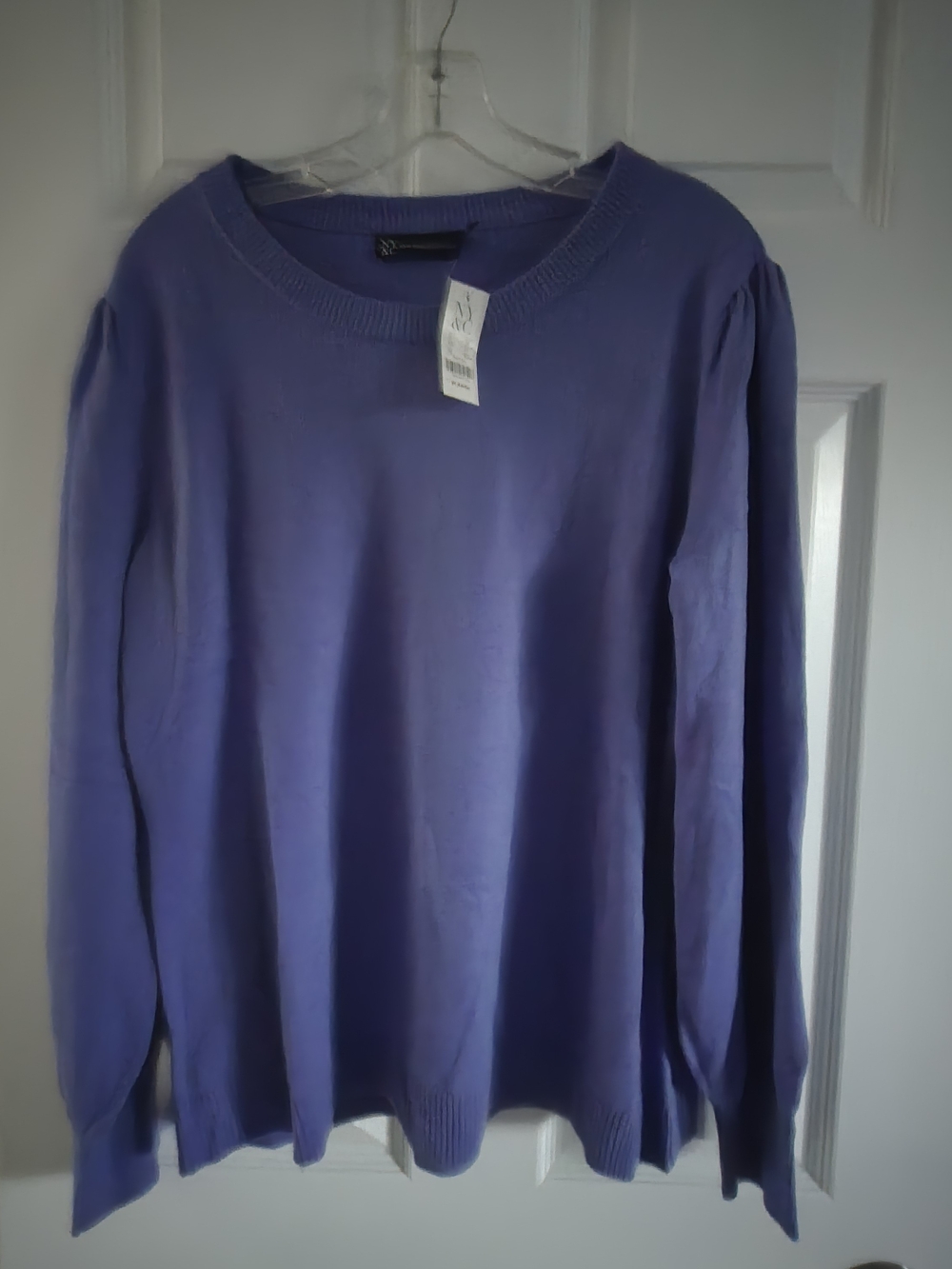 New York & Company Lavender Crewneck Sweater Women XL NWT